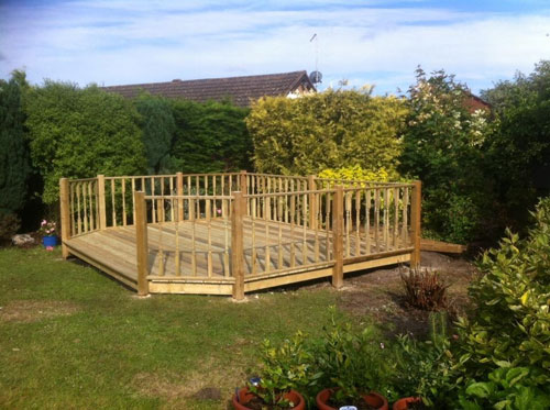 Decking Wareham Coldharbour Fencing & Landscaping Bournemouth Poole Dorchester Bare Regis, Blandford Forum, Christchurch, Corfe Castle, East Stoke, Parkstone, Swanage